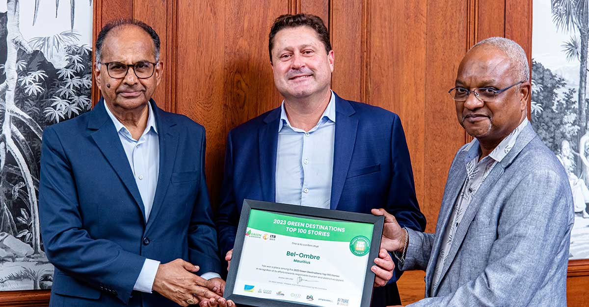 Bel Ombre attains milestone as a Sustainable Tourism Destination at the 2023 Green Destination Summit