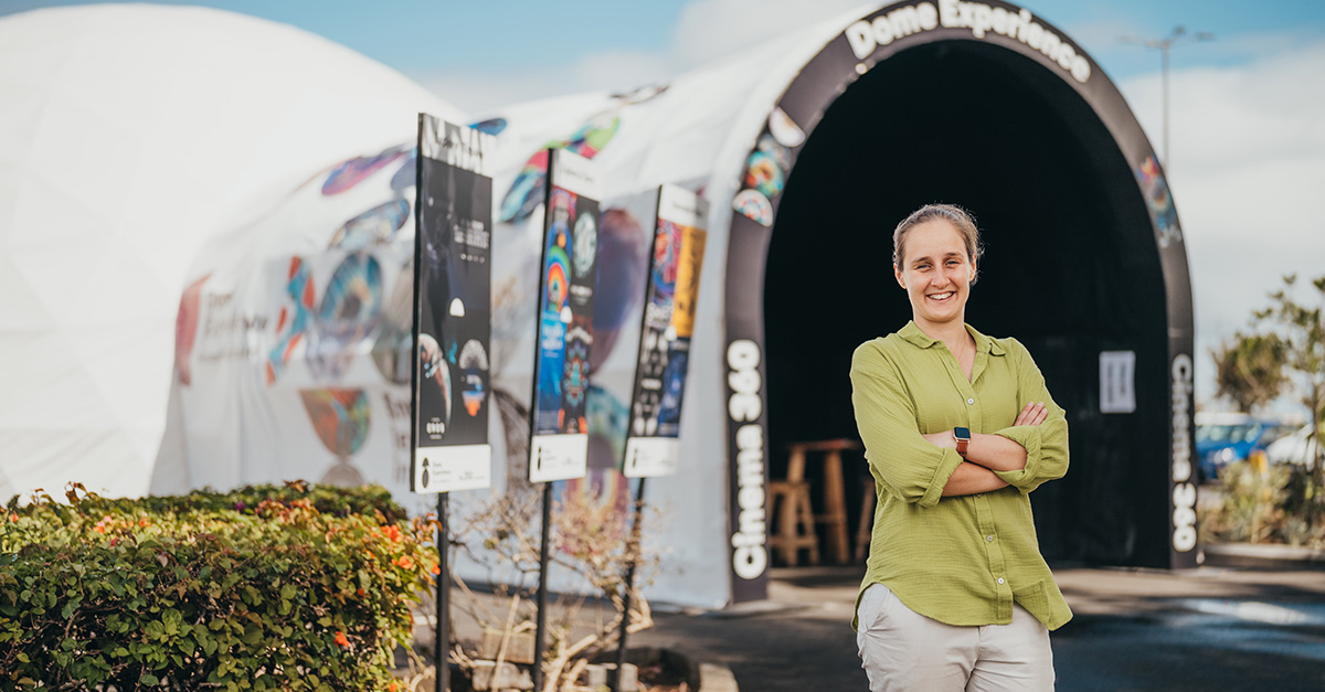 Rachel Poilly Gueuvin: “Events like the Dome Experience play a crucial role in community engagement”