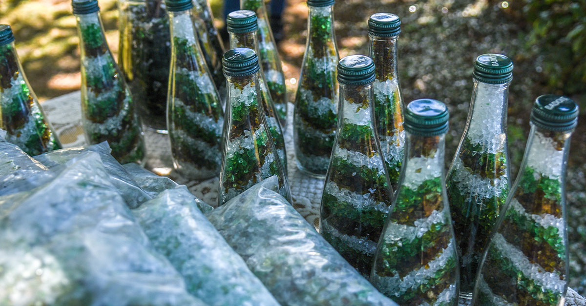 Recycling glass