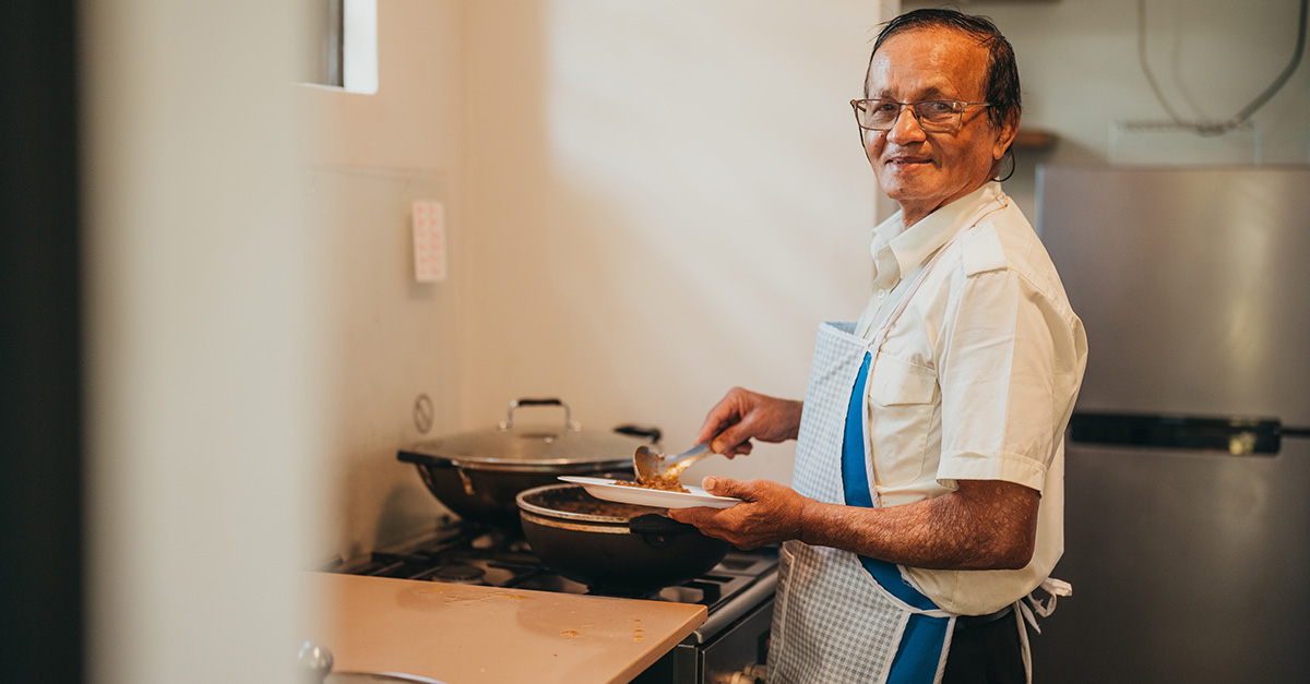 Gian has worked under eight different administrators at Le Château de Bel Ombre