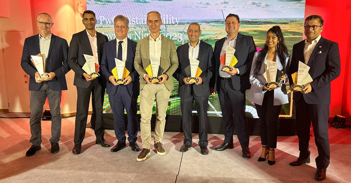PwC Sustainability Awards - Winners